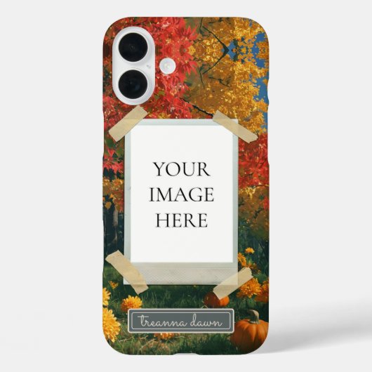 Crimson-Herfst Case-Mate iPhone Case (Achterkant)