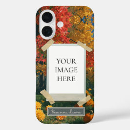 Crimson-Herfst iPhone 16 Hoesje