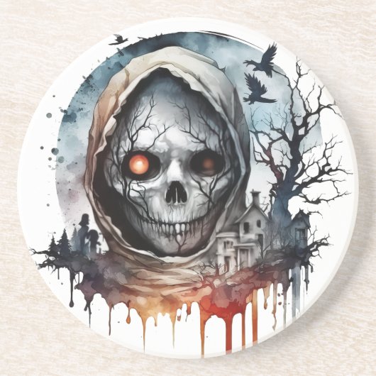 Crimson Hollow: Haunted Skull Grove Onderzetter (Voorkant)