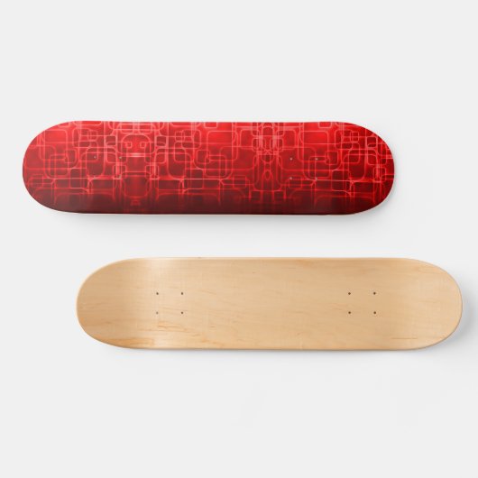 Crimson Hologram Hoverboard Pro Park Board Skateboard (Horizontaal)