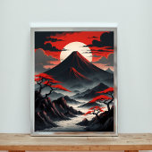 Crimson Horizon Poster