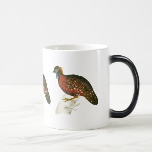 Crimson Horned Pheasant Magische Mok