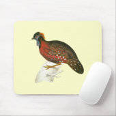 Crimson Horned Pheasant Muismat (Met muis)
