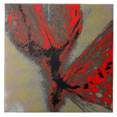 Crimson Impact Tile Tegeltje (Voorkant)