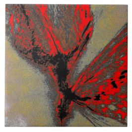 Crimson Impact Tile Tegeltje
