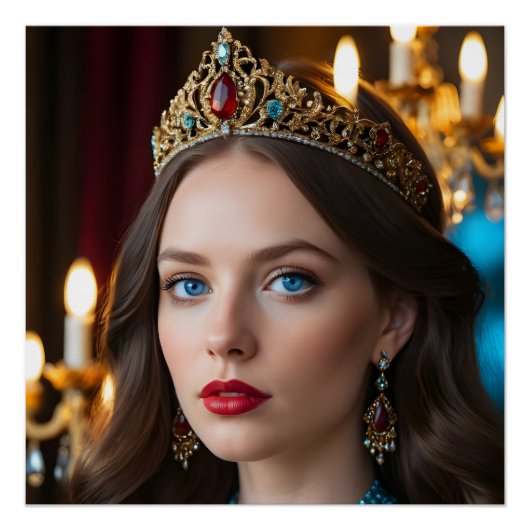 Crimson Jewel Majesty Perfect Poster (Voorkant)