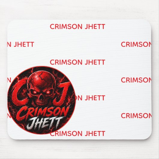 Crimson Jhett muismat (Voorkant)