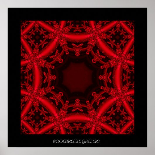 CRIMSON LACE POSTER (Voorkant)