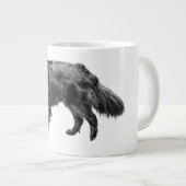 Crimson Lick, warme beker Grote Koffiekop (Voorkant rechts)