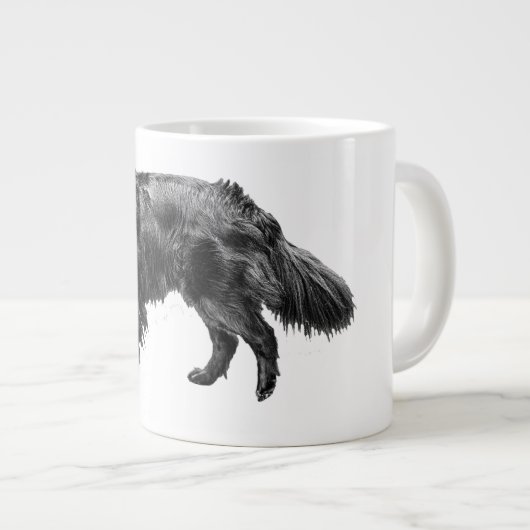 Crimson Lick, warme beker Grote Koffiekop (Voorkant rechts)