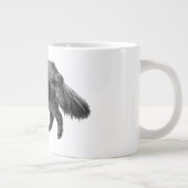 Crimson Lick, warme beker Grote Koffiekop (Rechts)