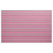Crimson & Light Blue Lined/Striped Pattern Stof (Fat Quarter)