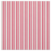 Crimson & Light Cyan Lines/Stripes Pattern Stof (Swatch)