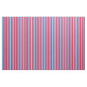 Crimson & Light Sky Blue Lined Pattern Stof (Fat Quarter)