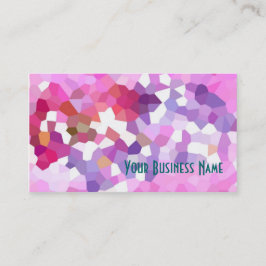 Crimson, Lila, Roze Abstract Visitekaartje