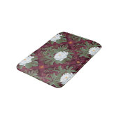 Crimson Lotus Elegance Patroon - De Witte Lotus Badmat (Gekanteld)