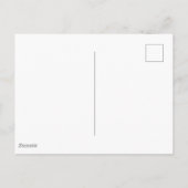 Crimson Lotus Elegance Patroon - De Witte Lotus Briefkaart (Achterkant)