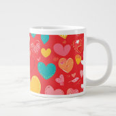 Crimson Love | Grote Koffiekop (Rechts)