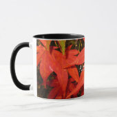 Crimson Maple Leaves - Gepersonaliseerd Mok (Links)