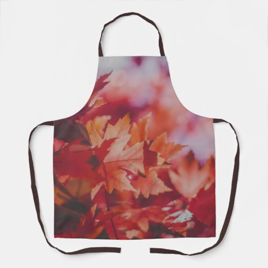 Crimson Maple Reverie Apron Schort (Voorkant)