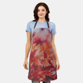 Crimson Maple Reverie Apron Schort (Gedragen)