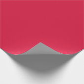 Crimson Matte Wrapping Paper Cadeaupapier (Hoek)