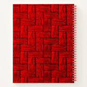 Crimson Maze Spiral Notitieboek (Achterkant)