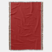 Crimson Midwest Throw Blanket Deken (Voorkant Verticaal)