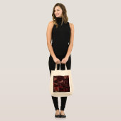 Crimson Moon Curio  Tote Bag (Voorkant (model))