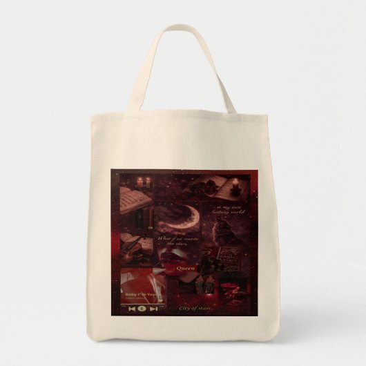 Crimson Moon Curio  Tote Bag (Voorkant)