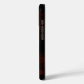 Crimson Moon Over the Silent Field Case-Mate iPhone Case (Achterkant / Links)