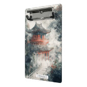 Crimson Mountain Pagoda Inktwash (1) Mini Klembord (Angled2)