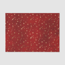 Crimson Nightfall Gold Star Illustration