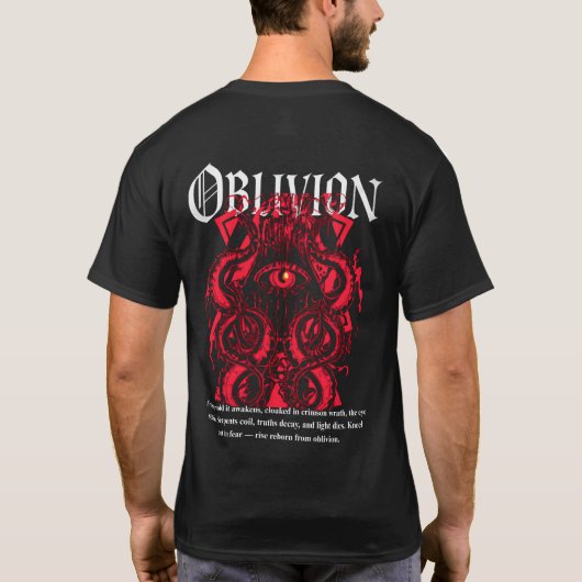 Crimson Oblivion T-shirt (Achterkant)