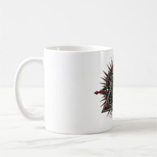 Crimson Obsidian Eye Koffiemok