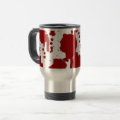 Crimson on White Reisbeker (Voorkant links)