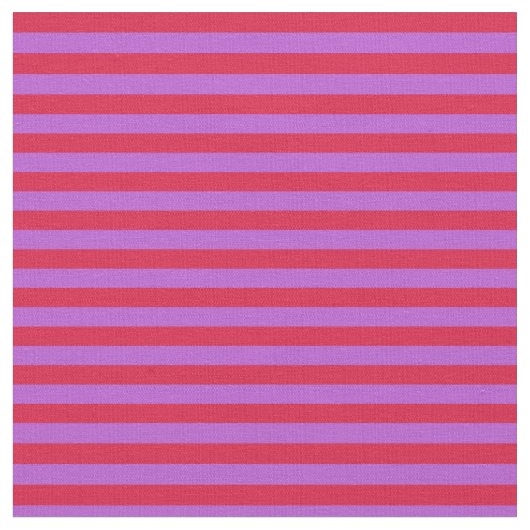 Crimson & Orchid Lined/Striped Pattern Stof (Close Up)