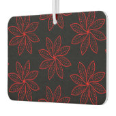 Crimson Pattern op zwart Luchtverfrisser (Links)