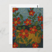 Crimson Phlox-Briefkaart Briefkaart (Voorkant / Achterkant)