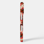 Crimson Pulse | Kaleidoscoop Tong Kunstzinnige Abs Case-Mate iPhone Case (Achterkant / Rechts)