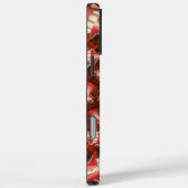 Crimson Pulse | Kaleidoscoop Tong Kunstzinnige Abs Case-Mate iPhone Case (Achterkant / Rechts)