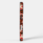 Crimson Pulse | Kaleidoscoop Tong Kunstzinnige Abs Case-Mate iPhone Case (Achterkant / Rechts)