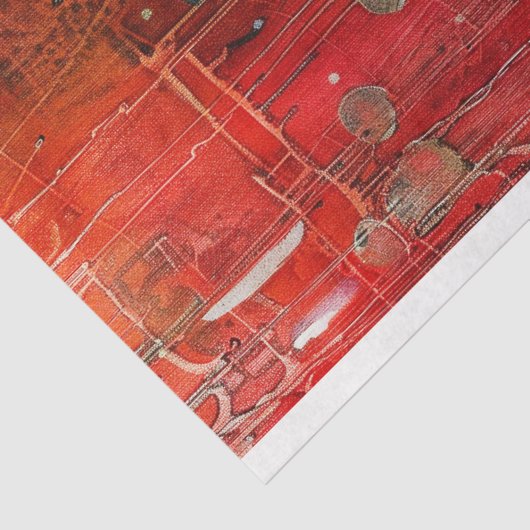 Crimson Queen Raven Decoupage Tissuepapier (Detail)