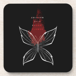 Crimson Rain Gezocht Bloem (eng) Bier Onderzetter