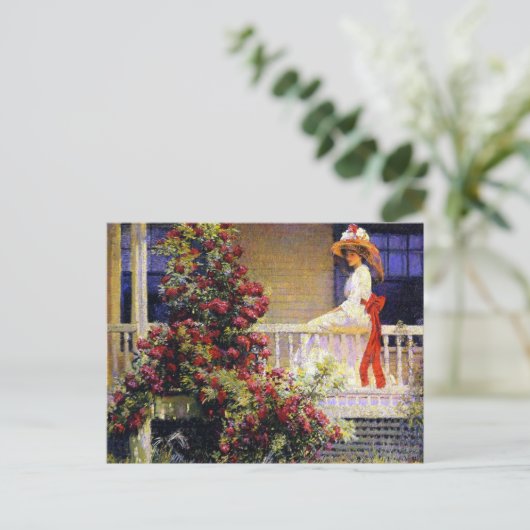 Crimson Rambler Briefkaart (Staand voorkant)