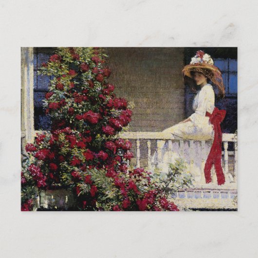Crimson Rambler Briefkaart (Voorkant)