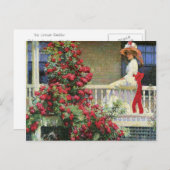 Crimson Rambler Philip Hale Fine Art Briefkaart (Voorkant / Achterkant)