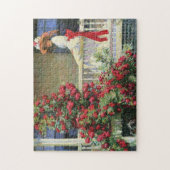Crimson Rambler Philip Hale Fine Art Legpuzzel (Verticaal)