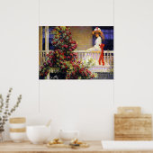 Crimson Rambler Poster (Keuken)