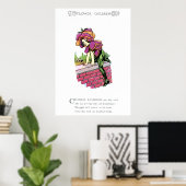 Crimson Rambler Poster (Thuiskantoor)